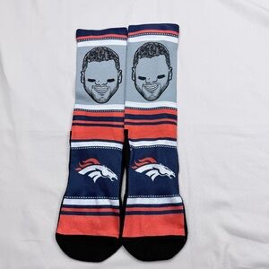 Denver Broncos Themed Men's Socks